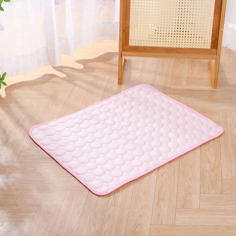 Cooling Mat for Dogs and Cats Summer Pet Cooling Pad Durable Waterproof Dog Bed Cool Mat for Small Medium Large Dogs Non Toxic