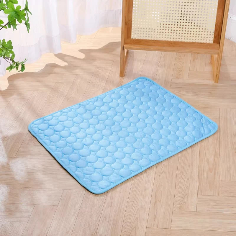 Cooling Mat for Dogs and Cats Summer Pet Cooling Pad Durable Waterproof Dog Bed Cool Mat for Small Medium Large Dogs Non Toxic