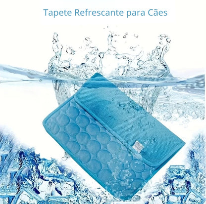 Seu Pet Fresquinho no Calor – Tapete Refrescante Confortável