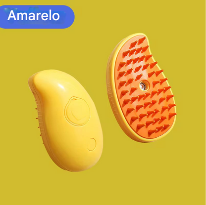 Escova a Vapor para Pets – Higiene e Relaxamento em Um Só Produto