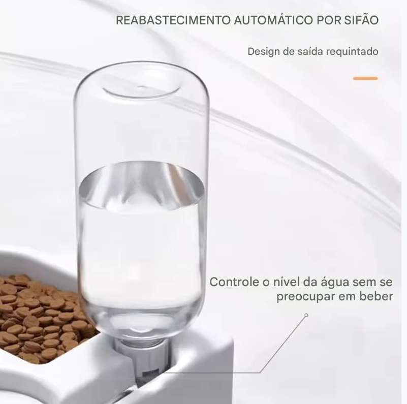 Tigela automática para animais de estimação, à prova de umidade, para gatos e cães, multifuncional para beber e comer.