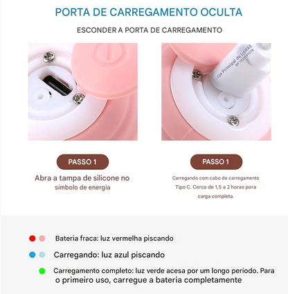 Bola Interativa Elétrica para Gatos – Automática e Inteligente
