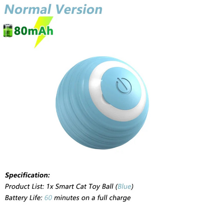 Bola Interativa Elétrica para Gatos – Automática e Inteligente