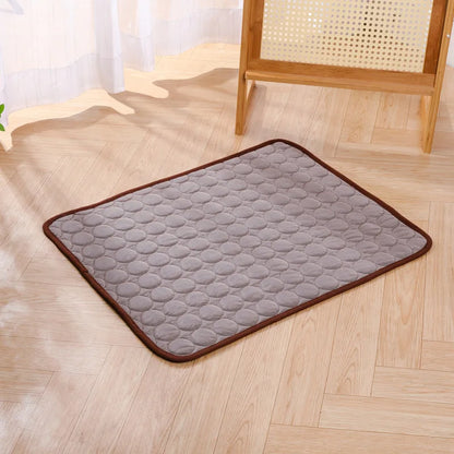 Cooling Mat for Dogs and Cats Summer Pet Cooling Pad Durable Waterproof Dog Bed Cool Mat for Small Medium Large Dogs Non Toxic